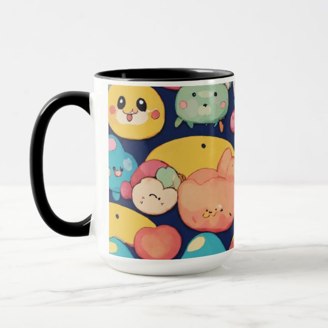 Taza tazón de diseño personalizado (Izquierda)
