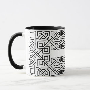Taza tazón de diseño tradicional