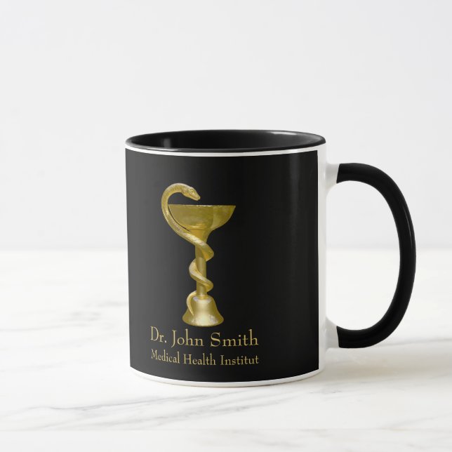 Taza Tazón de serpiente médica con clase Bowl Hygieia G (Derecha)