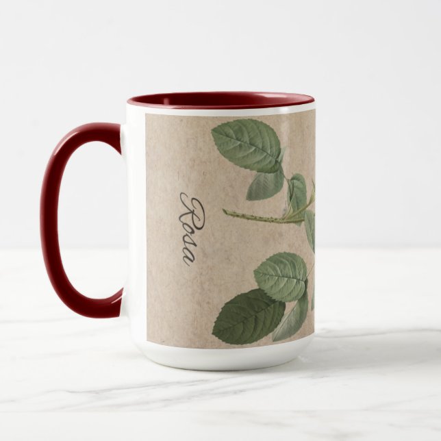 Taza tazón Rosa (Izquierda)