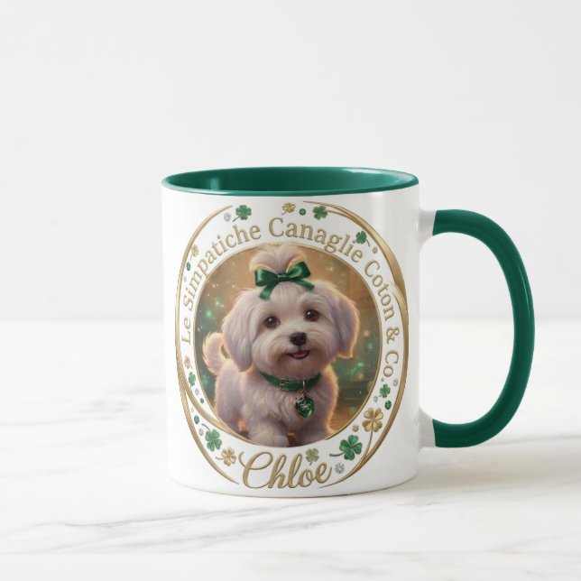 Taza Tazza Chloe Edizione Verde Bosco (Derecha)