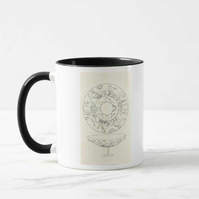 Taza Tazza encontró en Tarquinia (Izquierda)
