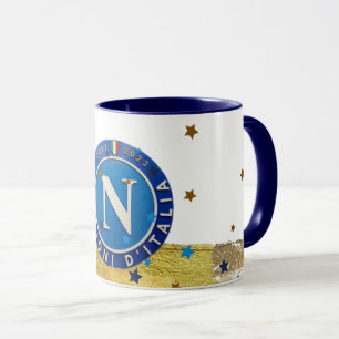 Taza Tazza mug conmemororativa scudetto Napoli 2023