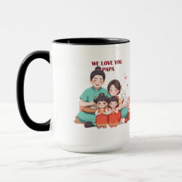 TAZA TE AMAMAMOS PAPA