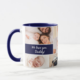 Taza Te amamos Papá! Primera foto del día del padre Azu