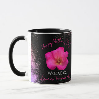 Taza Te amamos - Rosa del Día de la Madre