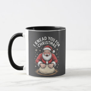 Taza Te amaso para Santa de Panadería de Navidad Cocina