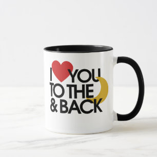 Taza Te amo a la luna y a la espalda