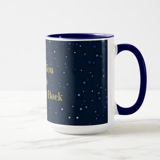 Taza Te amo a la luna y atrás (Derecha)
