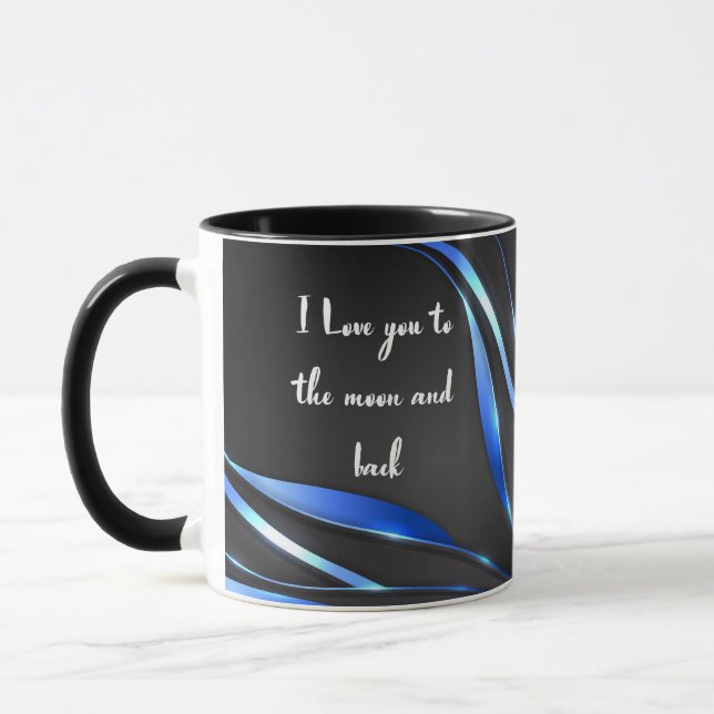 Taza Te amo a la luna y de vuelta (Izquierda)