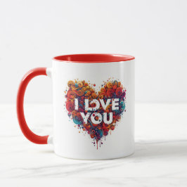 Taza Te Amo Café Mugs