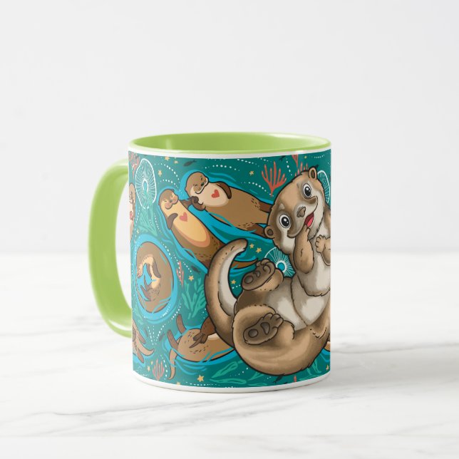 Taza Te amo como no otter Mug (Anverso izquierdo)