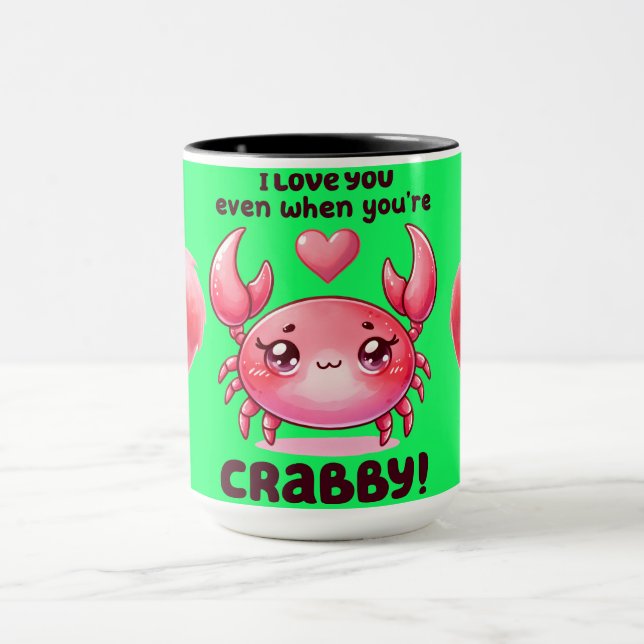 Taza Te amo el café (Centro)