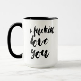 Taza Te Amo El día de San Valentín de Cute Love Flirt