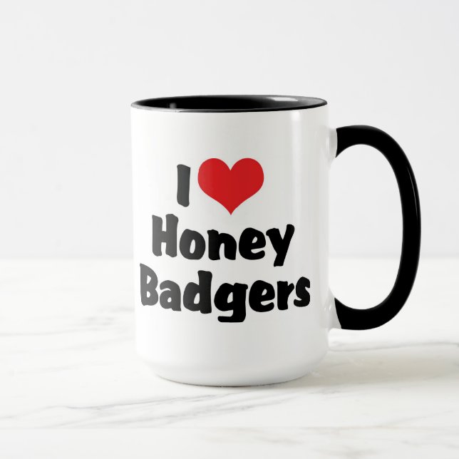 Taza Te Amo Hurones Miel (Derecha)