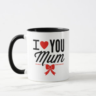 Taza Te Amo Mamá Café Mug