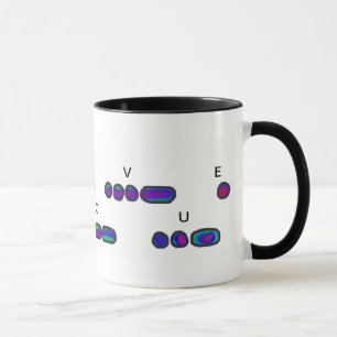 Taza TE AMO MAMA Código Psicodélico Mug