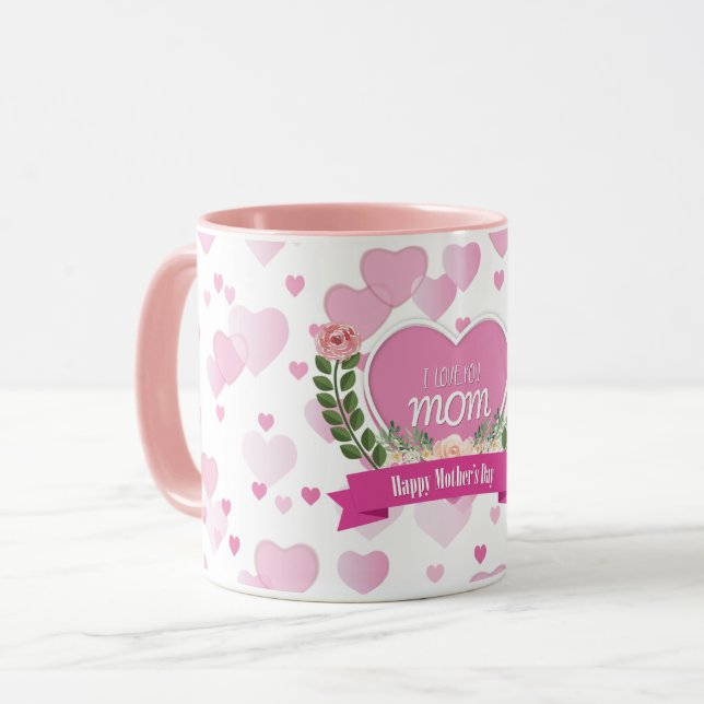 Taza Te Amo Mamá - Mug (Anverso izquierdo)