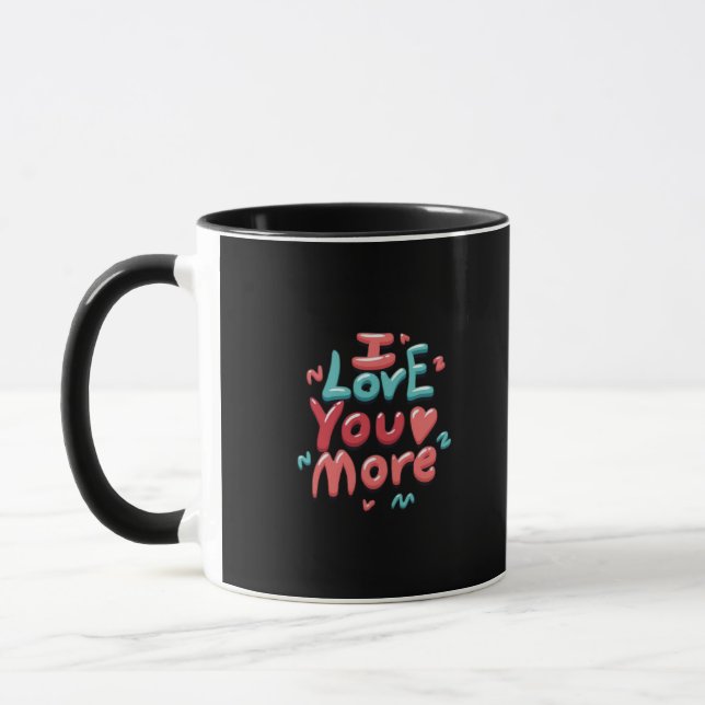 Taza Te Amo Más Clásico Atemporal (Izquierda)