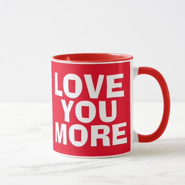Taza TE AMO MÁS, Coffee Mug (Derecha)