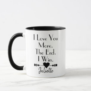 Taza Te Amo Más El Final Que Gané Nombre Personalizado
