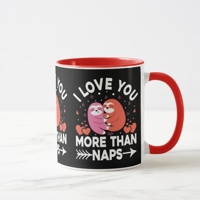 Taza Te Amo Más Que Napas (Derecha)