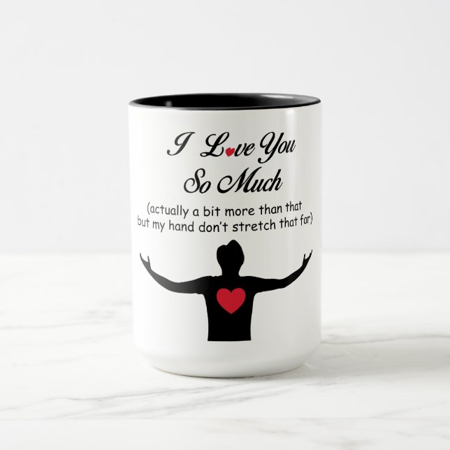 Taza Te Amo Mucho (Centro)