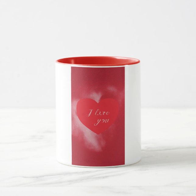 Taza Te Amo Mug Del Corazón (Centro)