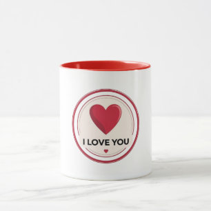 Taza Te Amo Mug Del Corazón
