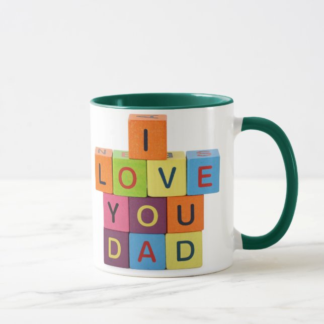 Taza Te Amo Papá Mug (Derecha)