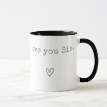 Te amo Sis - Regalos de hermanas por cumpleaños