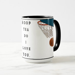 Taza Té divertido de baloncesto