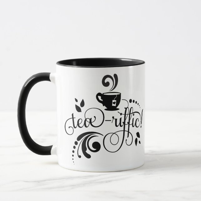Taza Té Drinker Tea Lover, Regalo para Tea Lover, Té (Izquierda)