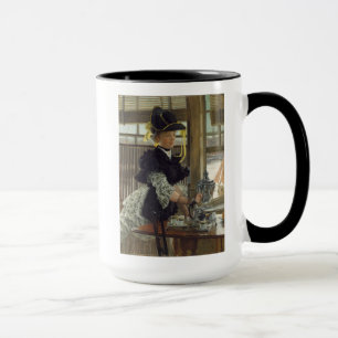 Taza Té el 1872 (aceite en la madera)
