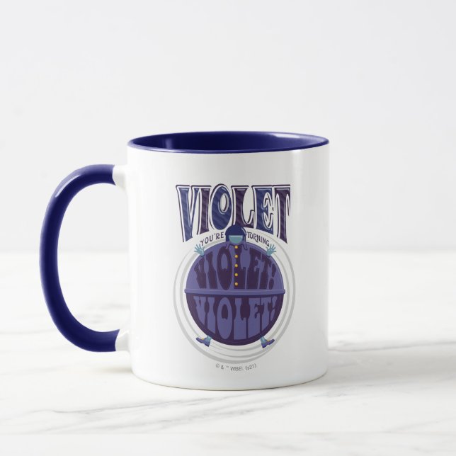 Taza ¡Te estás volviendo violeta, Violet! (Izquierda)