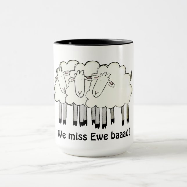 Taza Te extrañamos Baad (Centro)