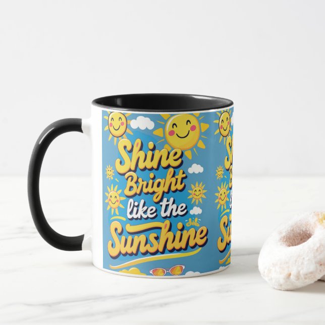 Taza Te gusta la Luz del Sol (Con donut)