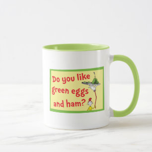 Taza ¿Te gustan los huevos verdes con jamón?