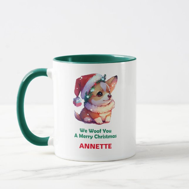 Taza Te Ladramos una Feliz Navidad (Izquierda)