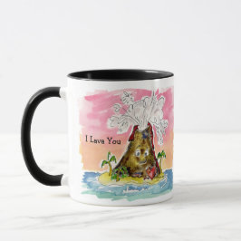 Taza Te Lava, Me Eruptas Volcán Personalizado
