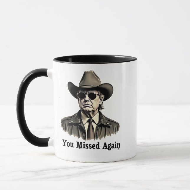 Taza Te perdiste de nuevo la elección de Vaquero Trump (Izquierda)