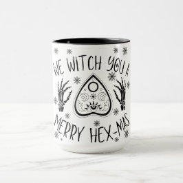 Taza Te Perdonamos Un Feliz Hex-Mas
