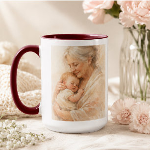 Taza Te Quiero Abuela Día de los Abuelos