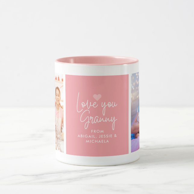 Taza "Te quiero abuela" moderno 2-Foto (Centro)