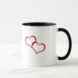 Taza Te quiero corazón y flecha