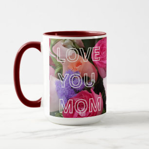 Taza Te quiero Mamá Feliz día de las madres 