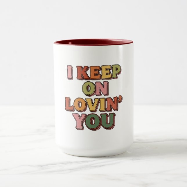 Taza Te sigo amando Romántico (Centro)