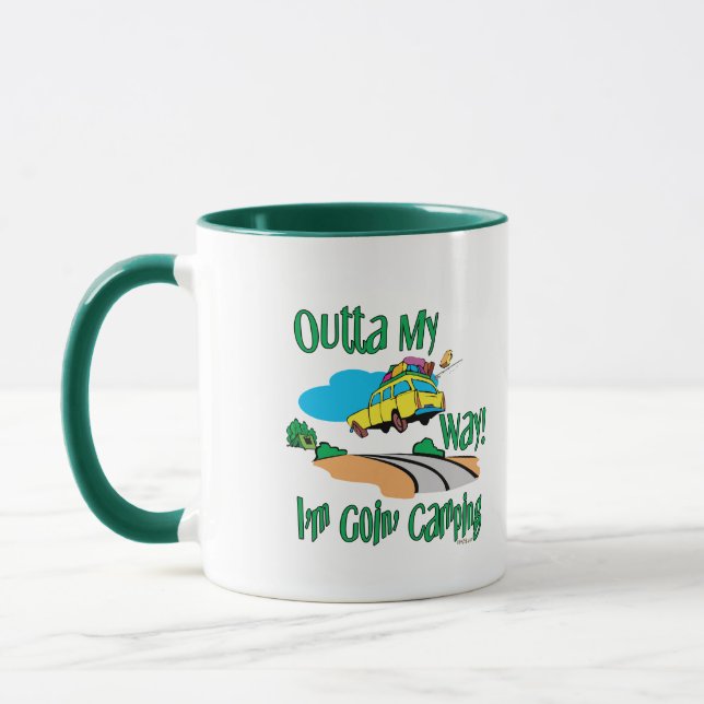 Taza ¿Te vas de camping (Izquierda)