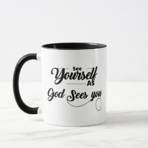 Taza Te veo como Dios te ve Mug
