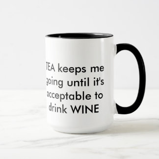 Taza Té y vino